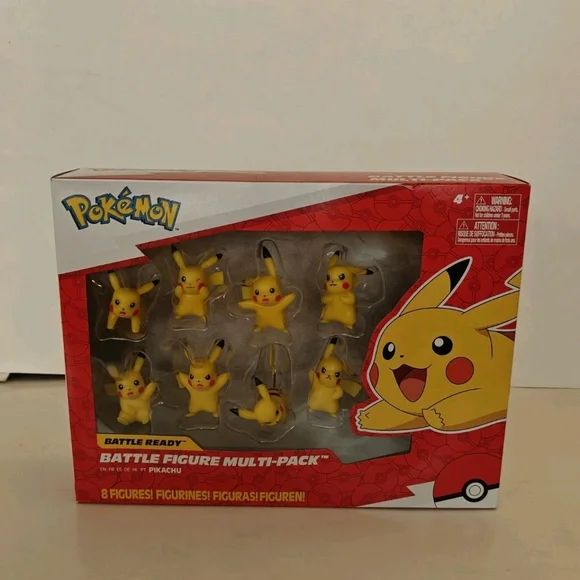 Pokémon Battle Ready Figure Lot of 2 Multi-Packs Jazwares 24 Figures New Sealed